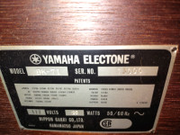 Ancienne orgue Yamaha electone