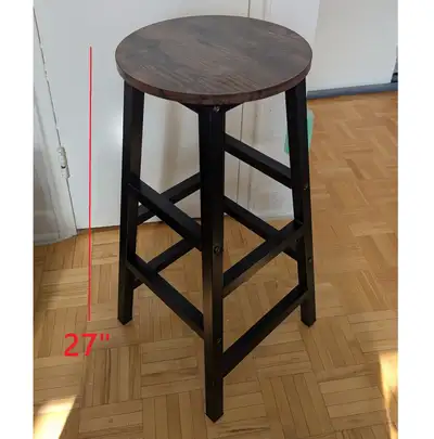 Bar Stool Wooden Metal for Dining Room Kitchen Chair, View more