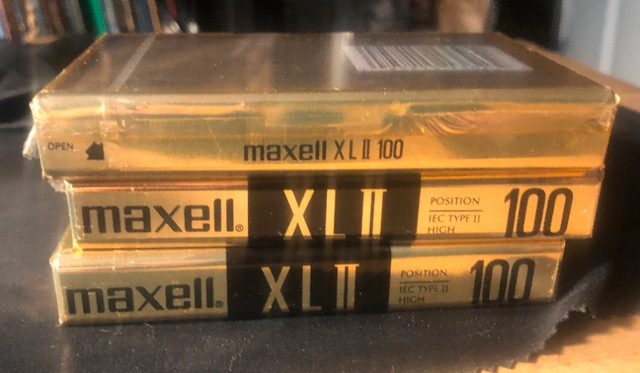 MAXELL XL II 100 Minute Audio Cassette Tape High Bias, General Electronics, Barrie