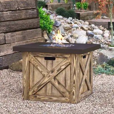 Table de feu au gaz Chambly démonstrateur de plancher / Fire Pit Table de feu au gaz Chambly 599$ (...