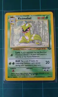 Pokemon Card Original Jungle 14 Victreebel Holo Rare