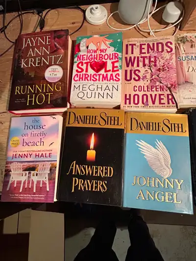 Box of books., View more