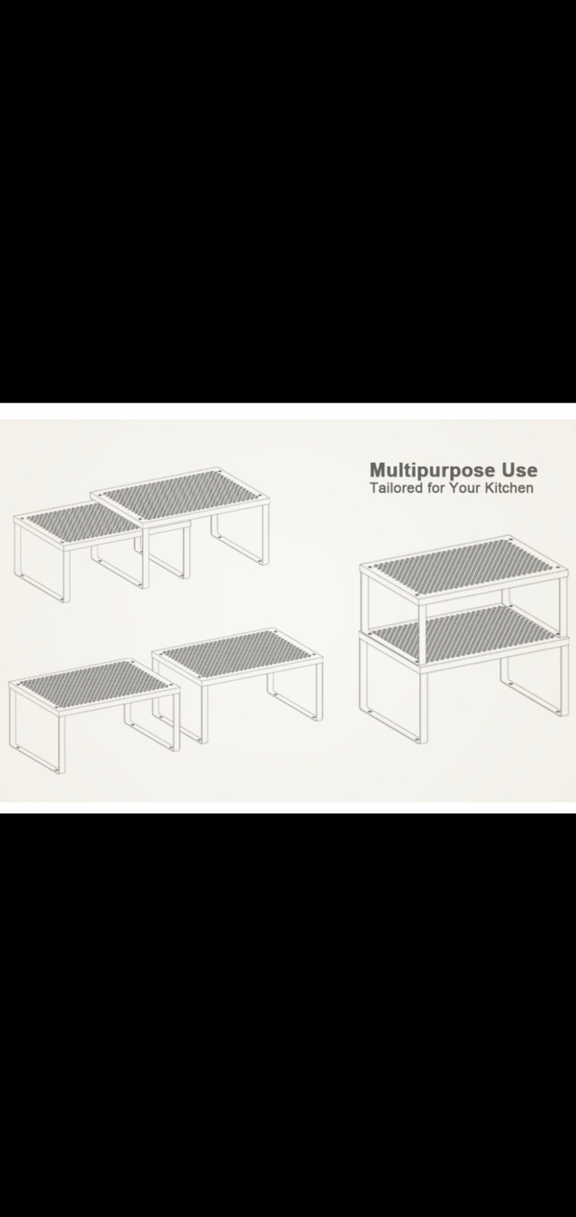 Metal Shelf Organizers in Other in Markham / York Region - Image 3