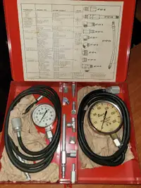 Vintage Snap-On Transmission Gauge Set