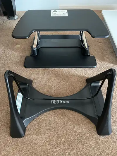 Varidesk Standing Desk Converter With Foot Stool, View more