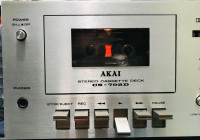 JAPAN HI FI RARE VINTAGE AKAI STEREO CASSETTE DECK CS-702D