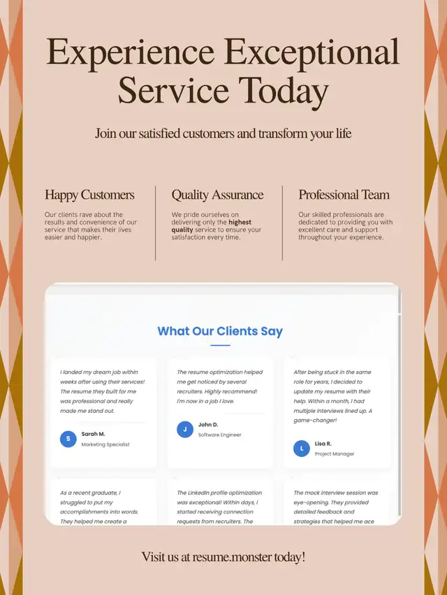 ATS Resume, Cover letter & LinkedIn Profile63849001771265120