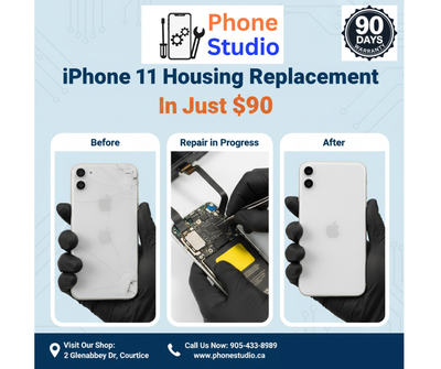 ✨ iPhone 11 Look Brand New! Housing Replacement for JUST $90! ✨, View more