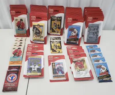 Hockey Cards - Large Lot 65 packs - Upper Deck - O-Pee-Chee, View more