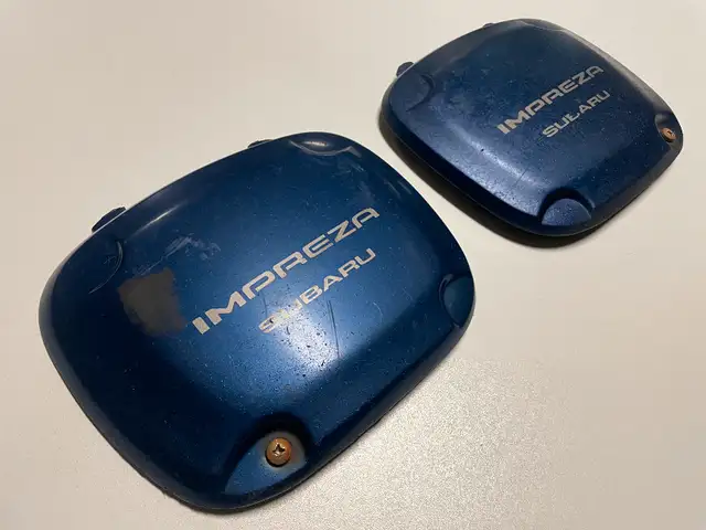 02-03 SUBARU IMPREZA RS TS WRX STI BUMPER FOG LIGHT COVER CAP in Auto Body Parts in Laurentides - Image 3