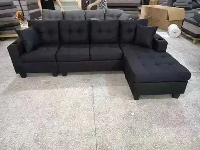Brand New 4 Seater Fabric sofa for sale cash on delivery , View more