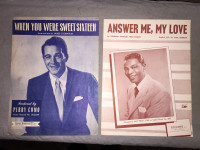 Sheet Music - Nat ‘King’ Cole / Perry Como