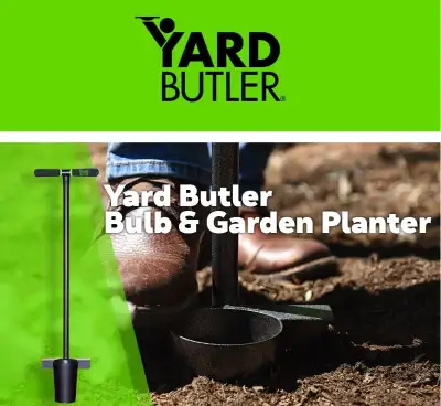 (NEW) Yard Butler IBPL-6 Bulb & Garden Planter Tool, View more