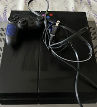 Sony PlayStation 4 (PS4) with one controller 