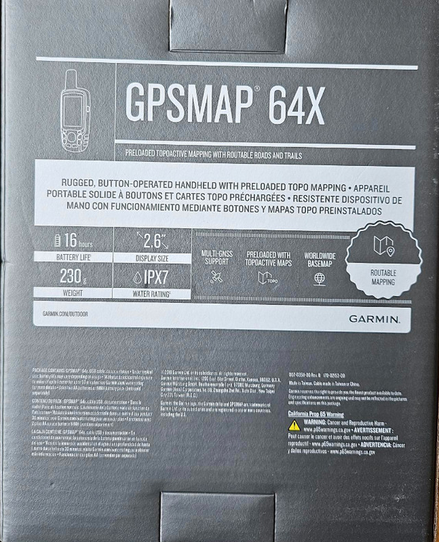Garmin Handheld GPS in General Electronics in Truro - Image 3