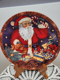 Elica Home Trends “Ho! Ho! Ho!” Plate