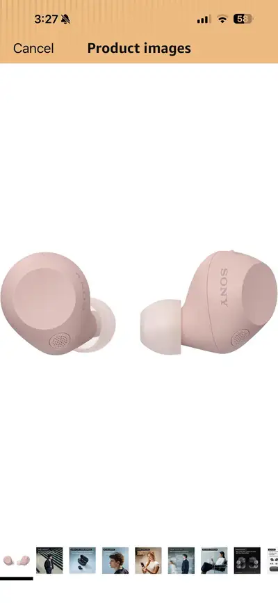 Sony WF-C710N Truly Wireless Noise-Canceling Earbuds with up to 30-Hour Battery Life, Lightweight an...