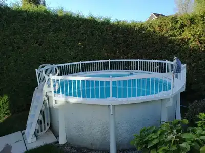 15' X 54", all resin pool, above ground pool for sale. Pool is in very good condition and has alread...