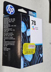 HP 78 - COLOR INK CARTRIDGE - NEW UNOPENED BOX