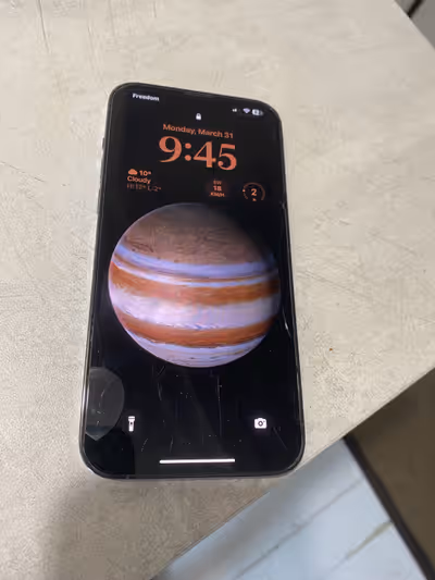 Selling my iPhone 13 Pro Max 128gb has a cracked back the front has some scratches on the screen pro...