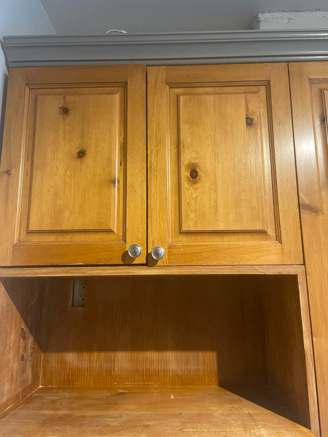 Wooden cabinets doors with hinges. in Cabinets & Countertops in City of Toronto