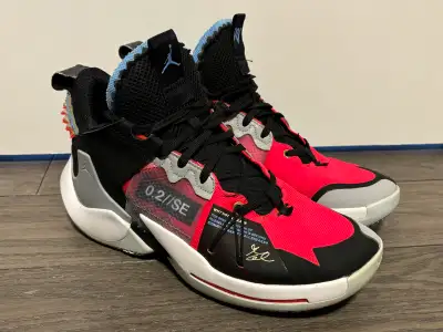 Jordan Why Not Zero.2 SE Red Black Blue Sneakers, View more