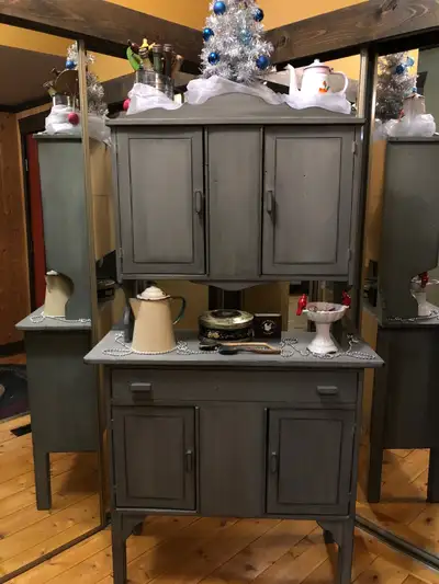 Restored&Refinished ANTIQUE PRIMITIVE Cupboard & MUCH MORE!, View more