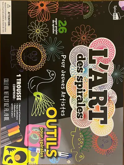 Spicebox L'art des Spirales, View more