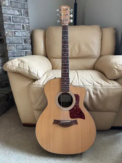 Taylor 114ce Grand Auditorium Acoustic-Electric Guitar, View more