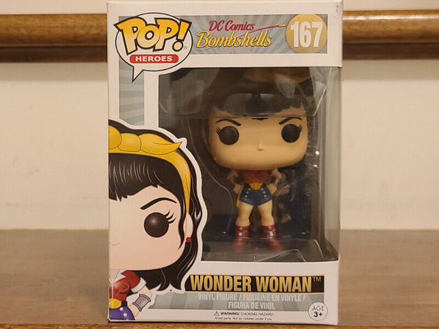 Funko POP! Heroes: DC Bombshells - Wonder Woman in Toys & Games in City of Halifax