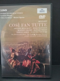 DVD - Cosi Fan Tutte (Mozart)  Monteverdi Choir, Baroque Soloist