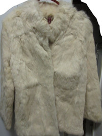 GENUINE FUR COAT and matching Hat