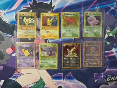 Pokemon cards for sale - Conditions vary Weiss schwarz cards for sale - NM Will accept trades for al...