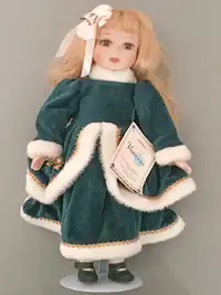 Poupée en Porcelaine Vanessa Collection 1995 - Porcelain Doll