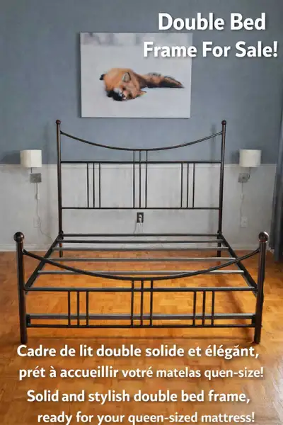 "frame" armature de lit en métal, View more