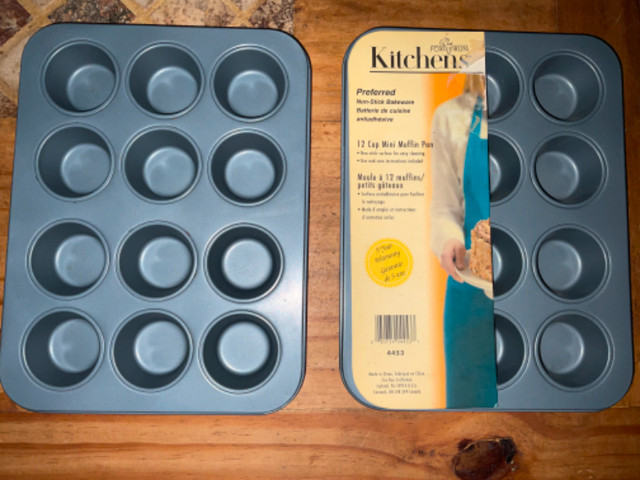 TWO BRAND NEW MINI MUFFINS PANS in Kitchen & Dining Wares in Mississauga / Peel Region