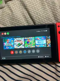 Nintendo switch V2 + games