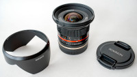 Rokinon (Samyang) 12mm f2.0 Sony E mount lens