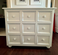 Pottery Barn Kids Catalina 9 drawer Dresser - White