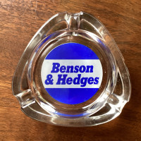 Vintage Benson &amp; Hedges Triangular Ashtray