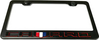 3D Camaro licence plate cover