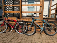 His and hers commuter bikes