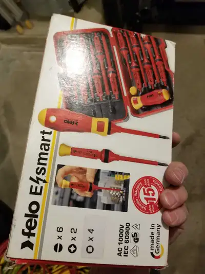 insulated screwdriver electrician tournevis électricien  Germany, View more