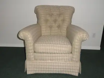 UPHOLSTERED  ACCENT ARMCHAIR, View more