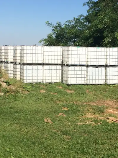 Ibc tanks non-food grade but non-chemical as well. They previously contained a machining oil in them...