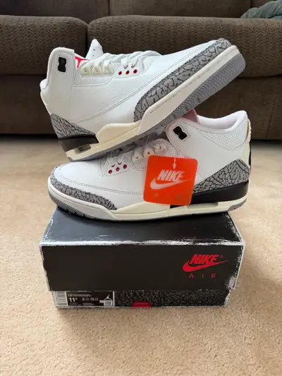 Jordan 3 White Cement - Size 11.5, View more