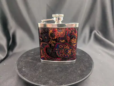 Multicolored 7 Oz Stainless Steel Hip Flask, View more