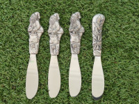 Seagull Pewter Pate Knives