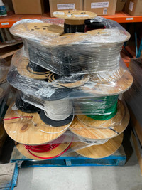 Spools of Copper Wire For Sale to the Highest Bidder!