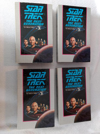 Star Trek The Next Generation VHS Tapes